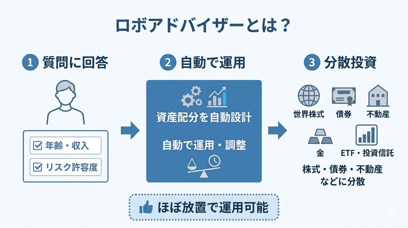 ロボアドバイザーの仕組み